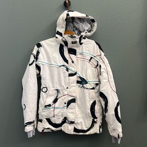 Billabong Tara Dakides Collaboration Snowboard Jacket Sz Womens XS